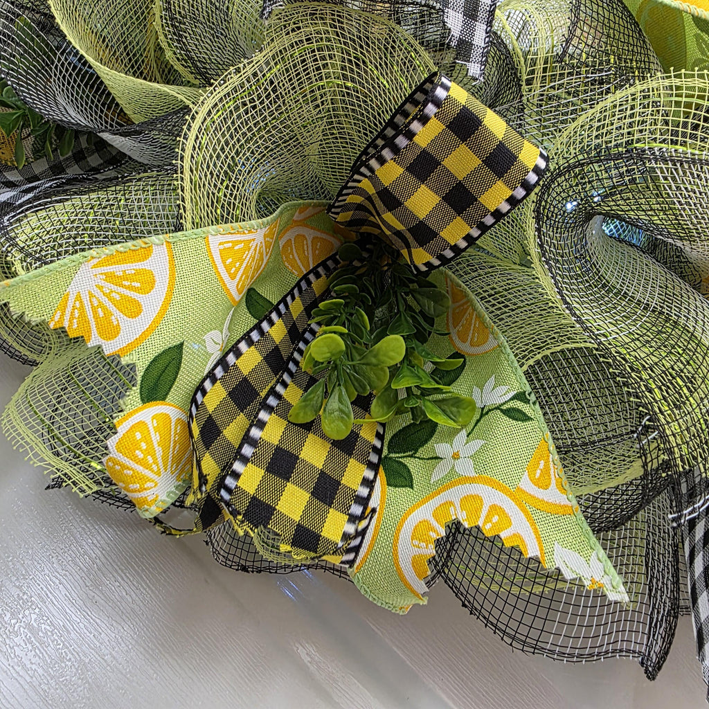 Lemon Wreath