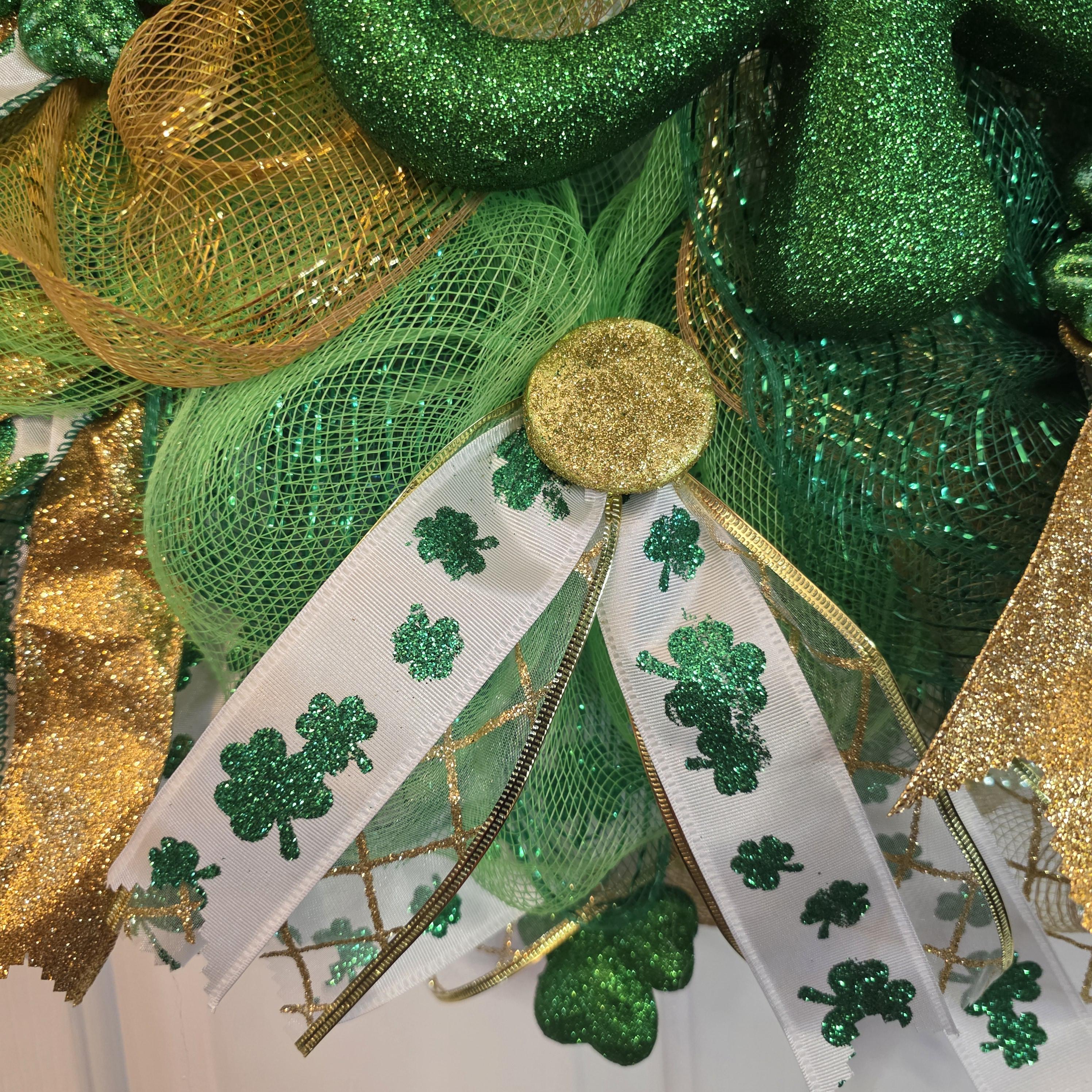 Shamrock Wreath