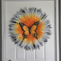 Monarch Butterfly Wreath