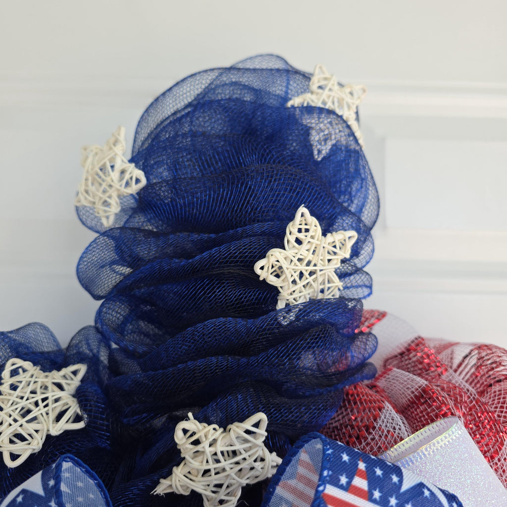 Americana Cross Wreath