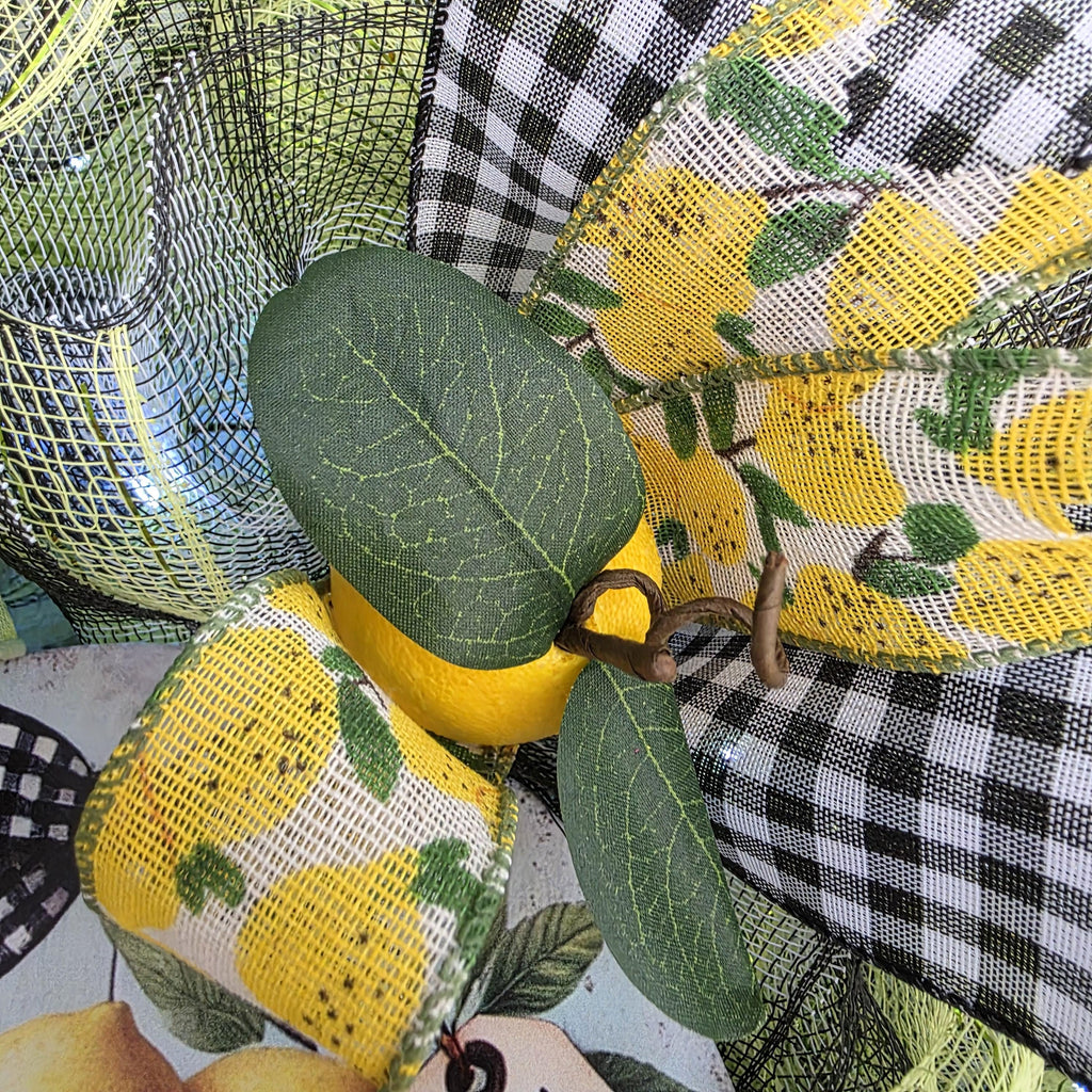 Lemon Wreath