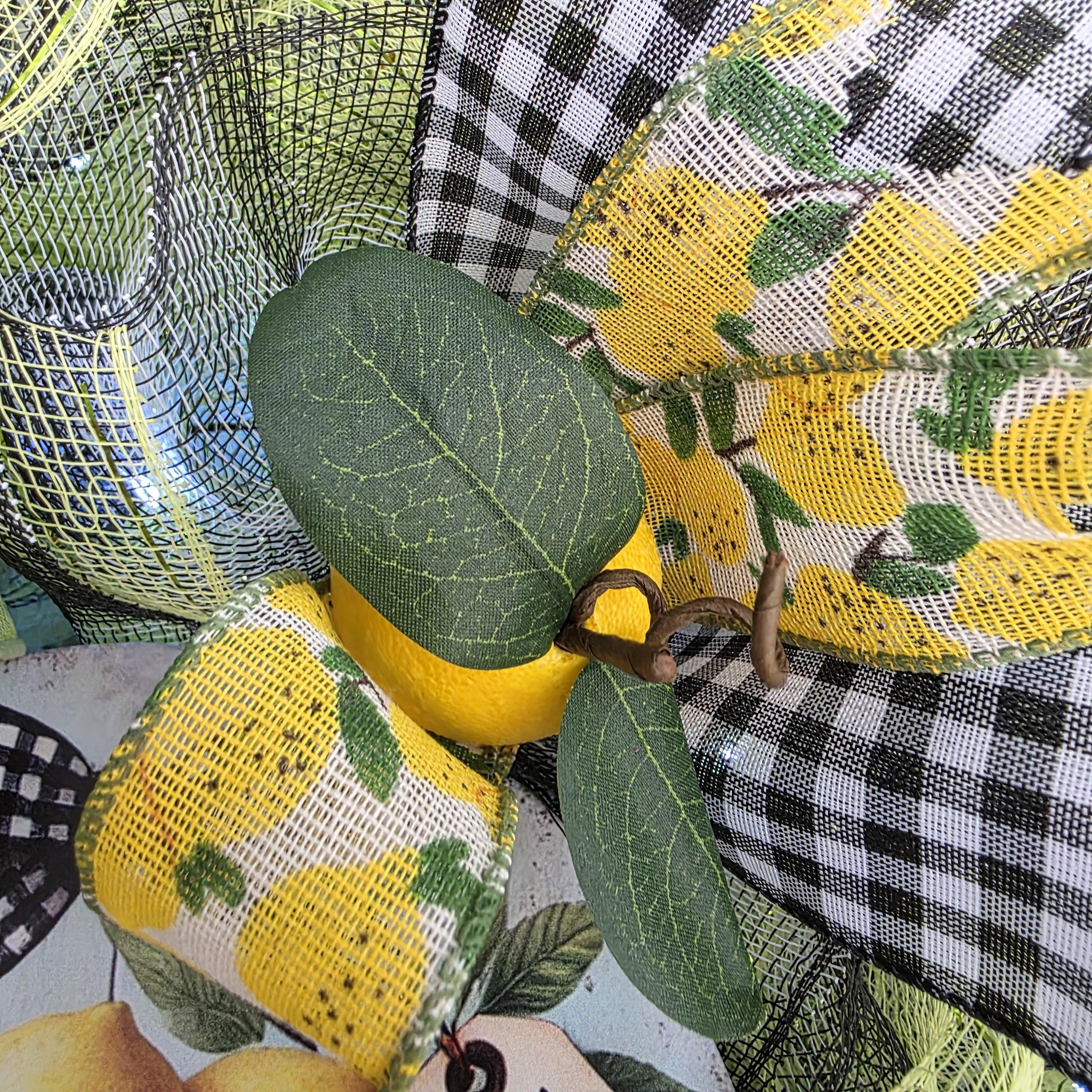 Lemon Wreath