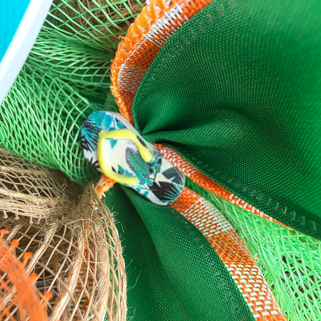 Life Is Better In Flip Flops Summer Wreath