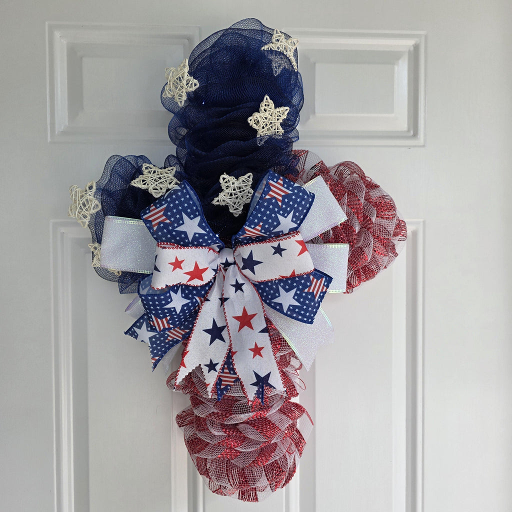 Americana Cross Wreath
