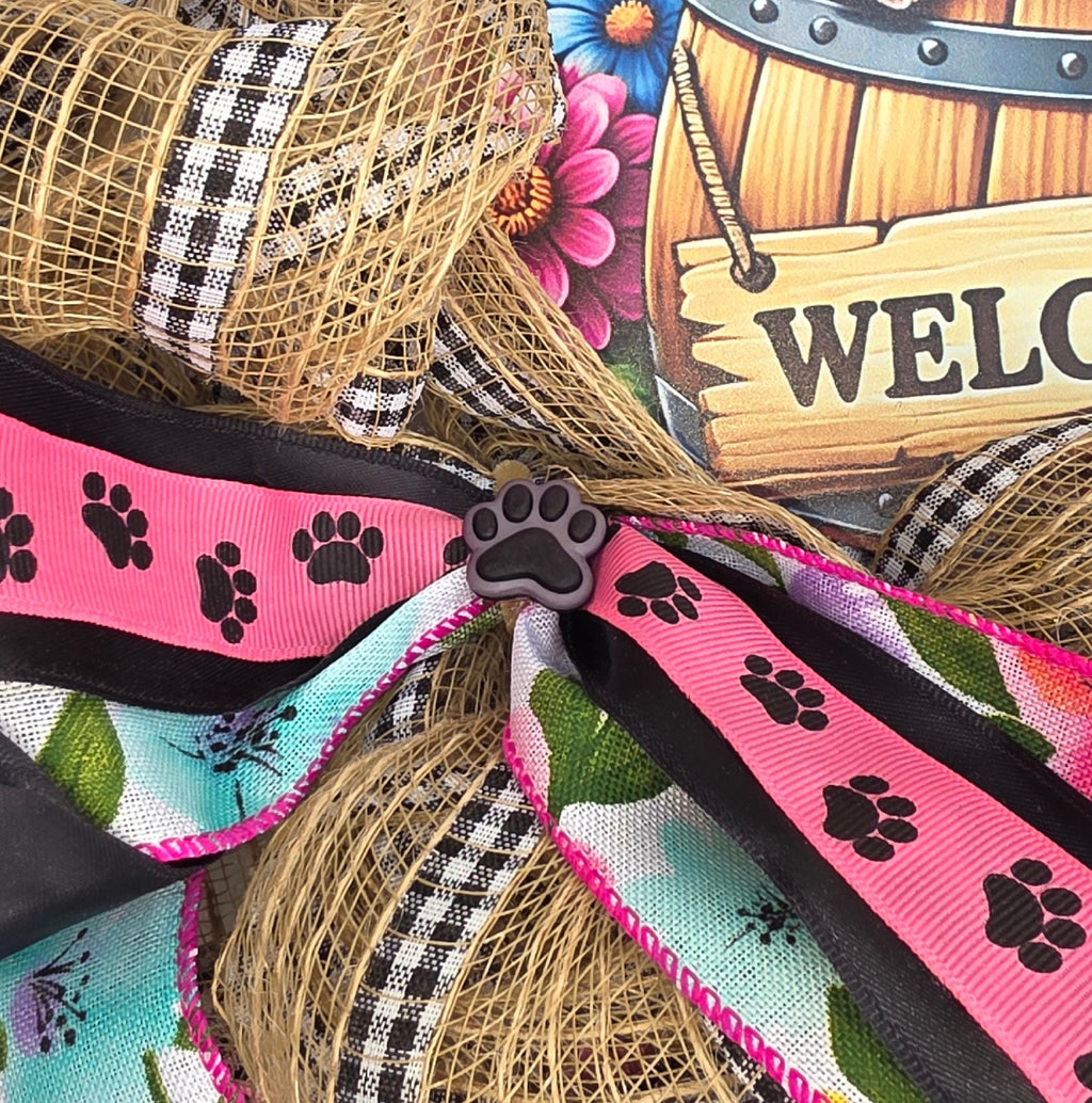 Puppy Welcome Wreath