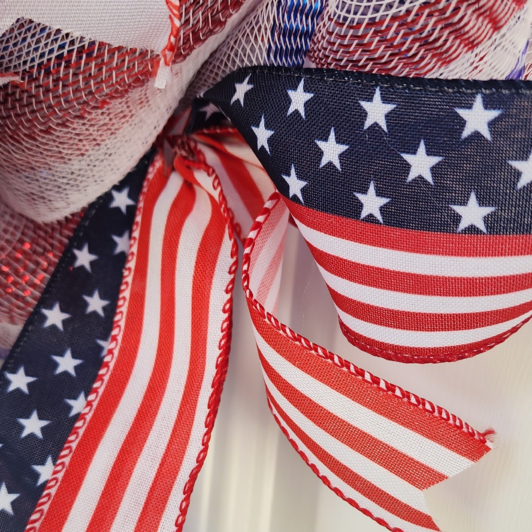 America 250 Years of Freedom Patriotic Wreath