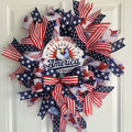 America 250 Years of Freedom Patriotic Wreath