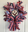 Patriotic Eagle Wreath — 250 Years America 1776–2026