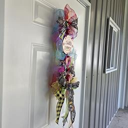 Welcome to the Classroom Teacher Door Swag - front view