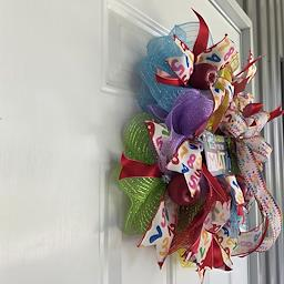 It's a Good Day to Do Math Wreath - Teach Love Inspire charm