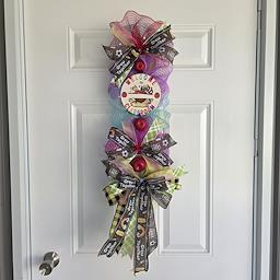 Welcome to the Classroom Teacher Door Swag - full door view