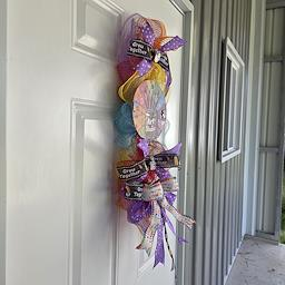 Art Studio Grow Together Teacher Door Swag - full door view