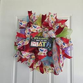 It's a Good Day to Do Math Wreath - lifestyle door view 4