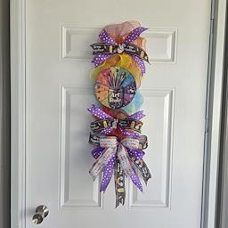 Art Studio Grow Together Teacher Door Swag - lifestyle view