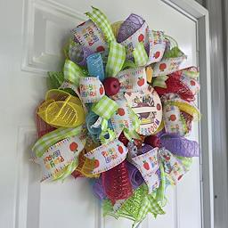 Welcome to the Classroom Play & Learn Wreath - full wreath view 3