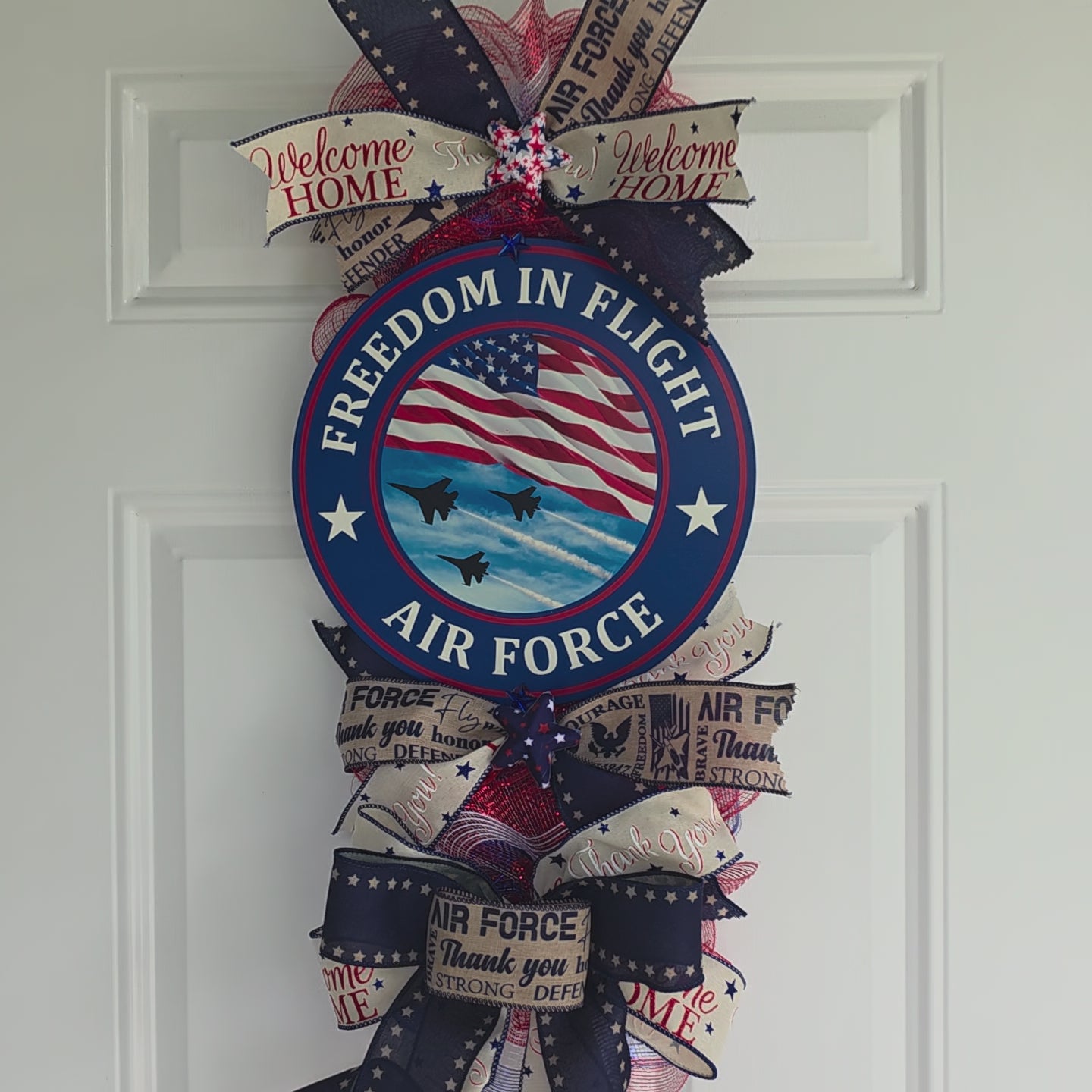 Air Force Wreath -  Freedom in Flight